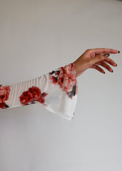 Rose Mesh Top