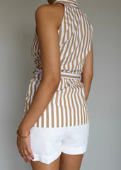 Delilah Belted Blazer Vest