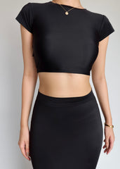 Black Lounge Co-ord Set