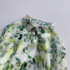 Pure Cotton Printed Full Sleeve Casual Shirt