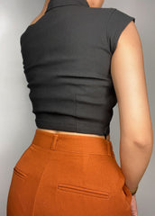 Vintage Scoop Neck Top