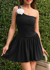 Daylen One Shoulder Mini Dress