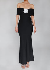 Clio Off Shoulder Long Dress