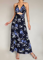 Carolina Floral Long Dress
