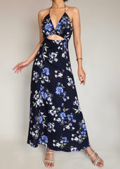 Carolina Floral Long Dress