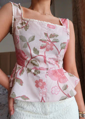 Rosy Blossom Top