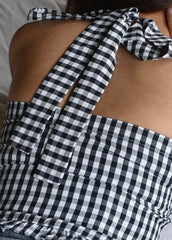 Country Gingham Top