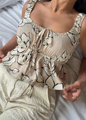 Hellebore Tie-Up Top