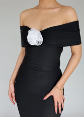 Clio Off Shoulder Long Dress