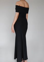 Clio Off Shoulder Long Dress