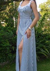 Bustier Striped Dress