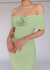 Clio Off Shoulder Long Dress