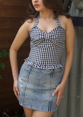 Country Gingham Top