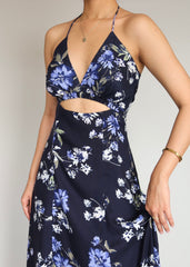 Carolina Floral Long Dress