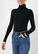 Turtle Neck Full Sleeves Top
