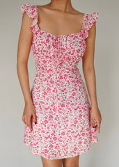 Floral Bustier Dress