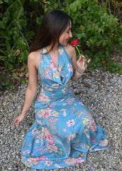 Flora Cowl Neck Dress