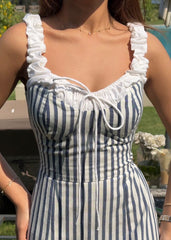 Bustier Striped Dress