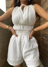 Greek Crinkle Shorts