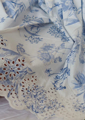 Blue Floral Sun Dress