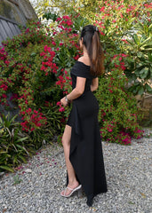 Kate Thigh Slit Dress