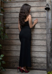 Rose Slit Dress