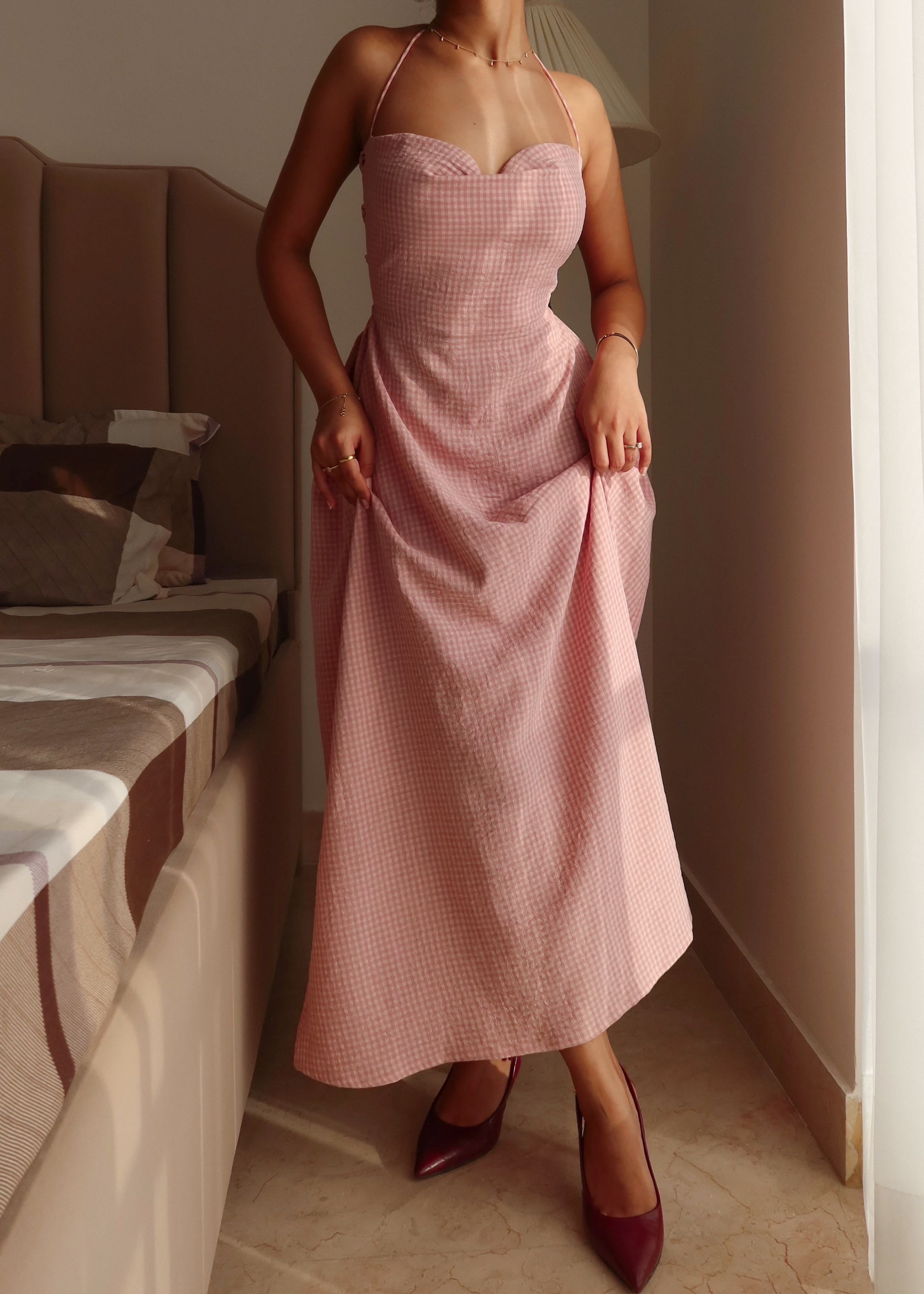 Cottage Backless Dress