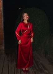 Cynthia Satin Dress