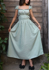Pine Backless Dress