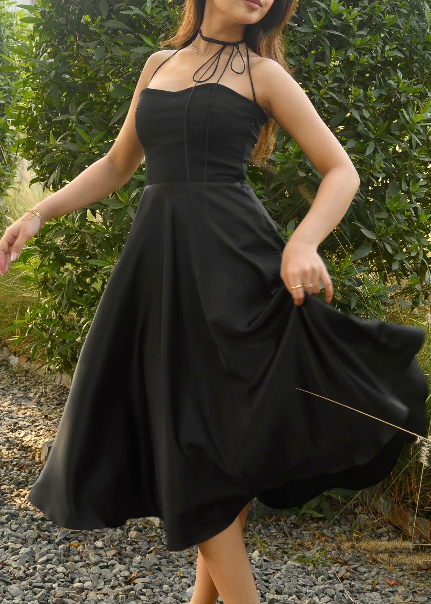 Raven Flare Dress