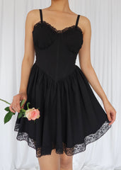 Swan Lace Corset Dress