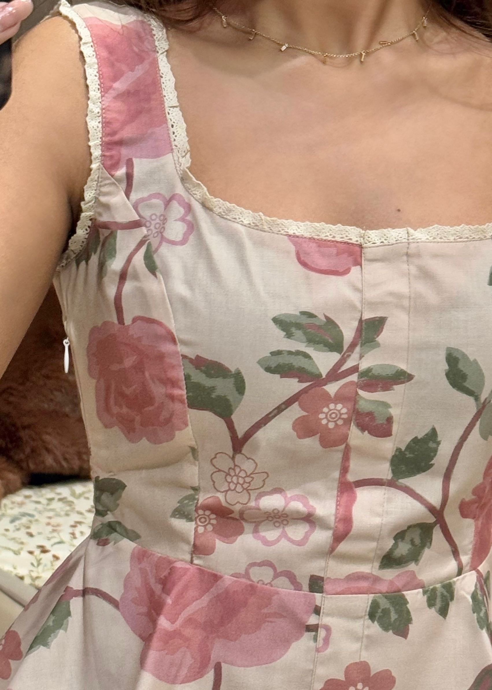 Rosy Blossom Top