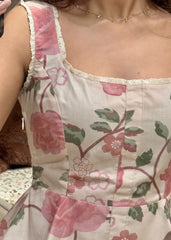 Rosy Blossom Top