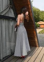 Retro Gingham Dress