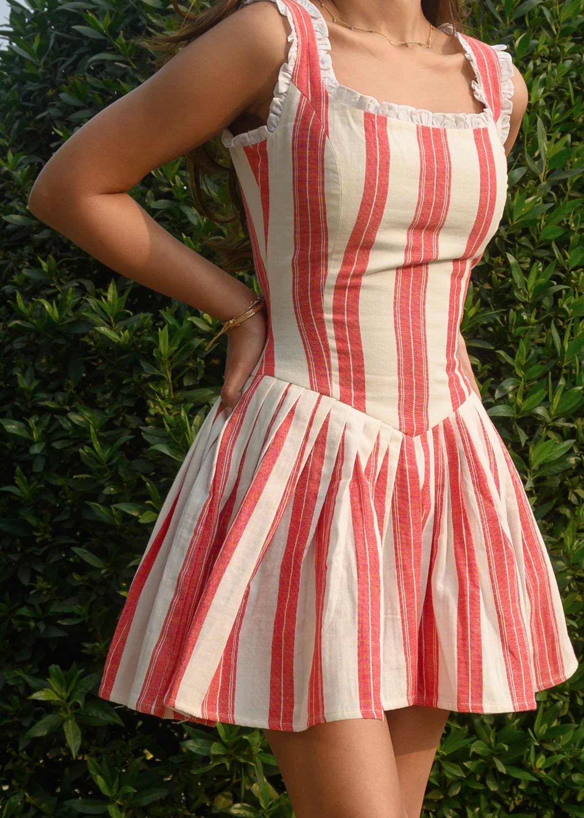 Shortcake Striped Dress