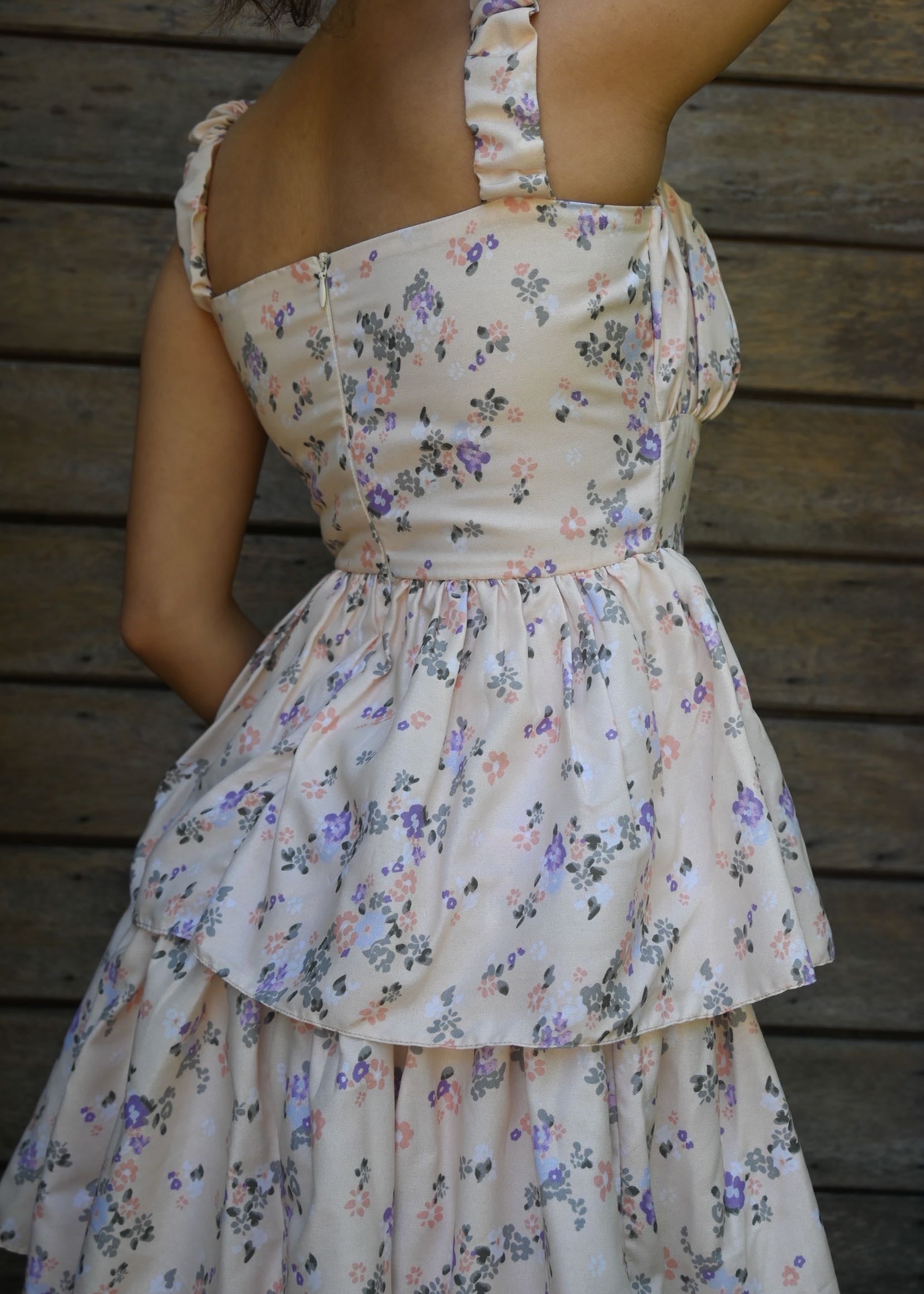 Floral Ruffle Dress