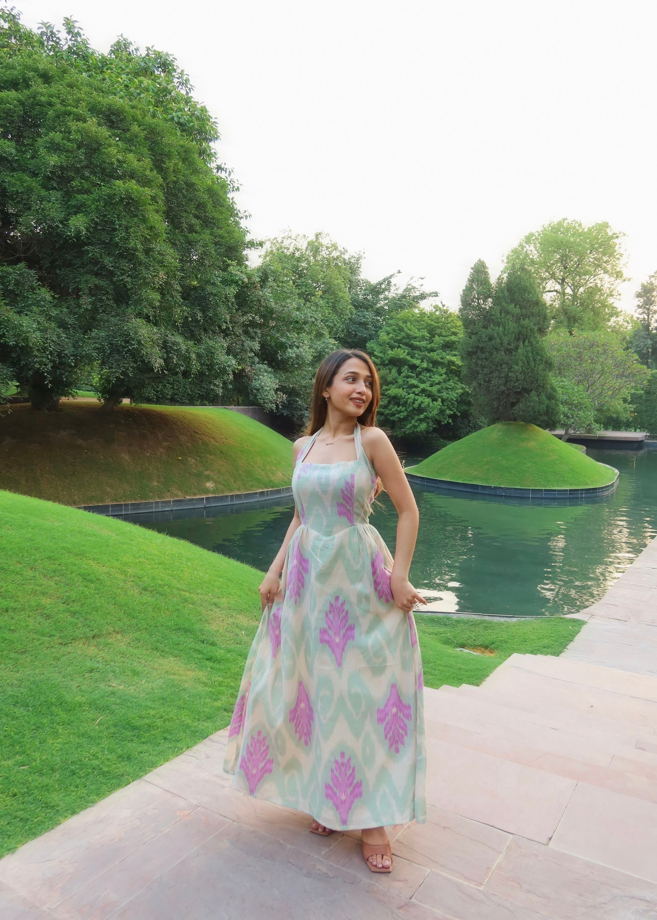 Ellie Vintage Long Dress