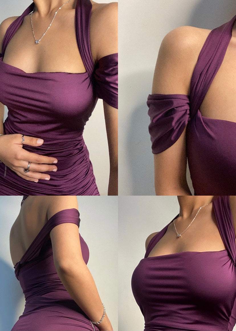 Wine Dress