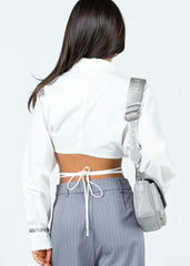 Wrap White Shirt