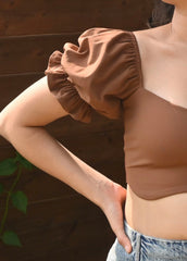 Pearl Puff Top