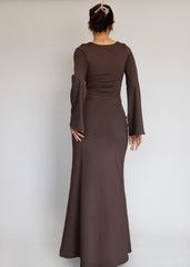 Brunette Fall Dress