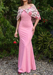 Roos Bow Long Dress