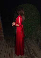 Cynthia Satin Dress