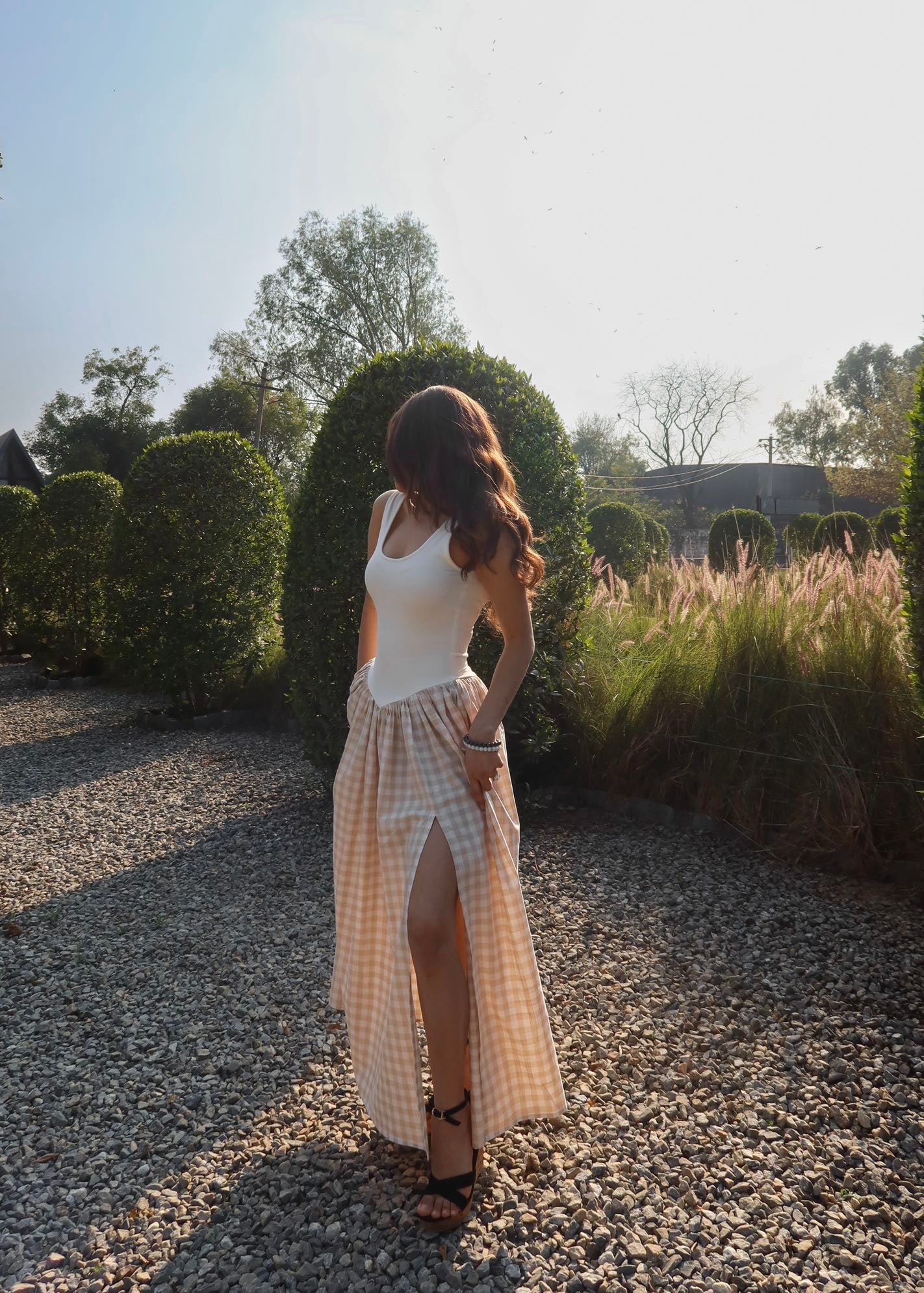 Willow Checkered Dress