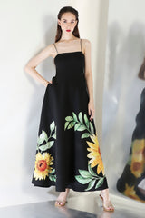 Olive dress embodies elegance