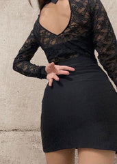 Side Cut Chic Skirt
