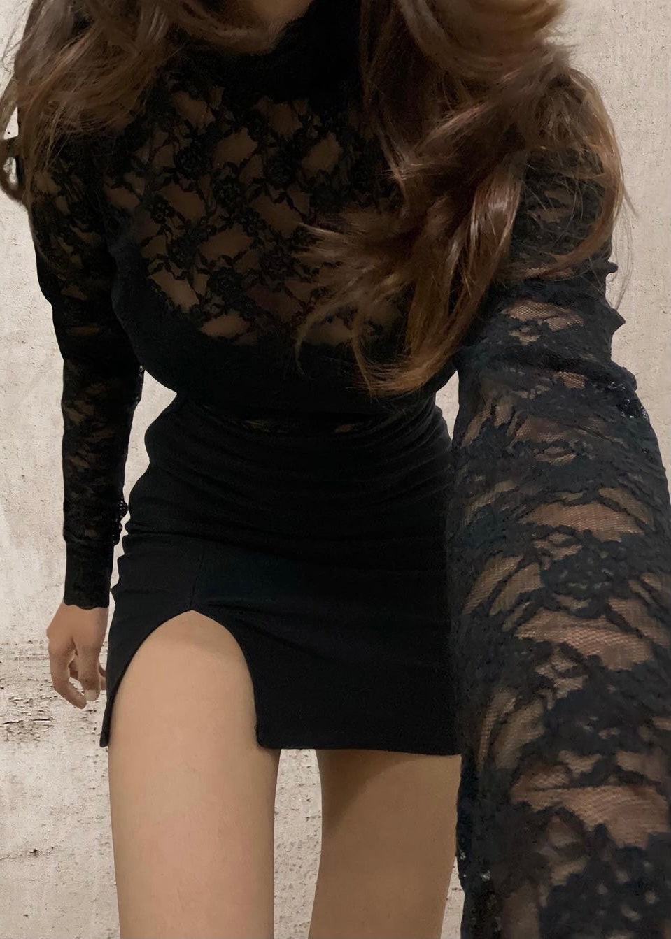 Side Cut Chic Skirt